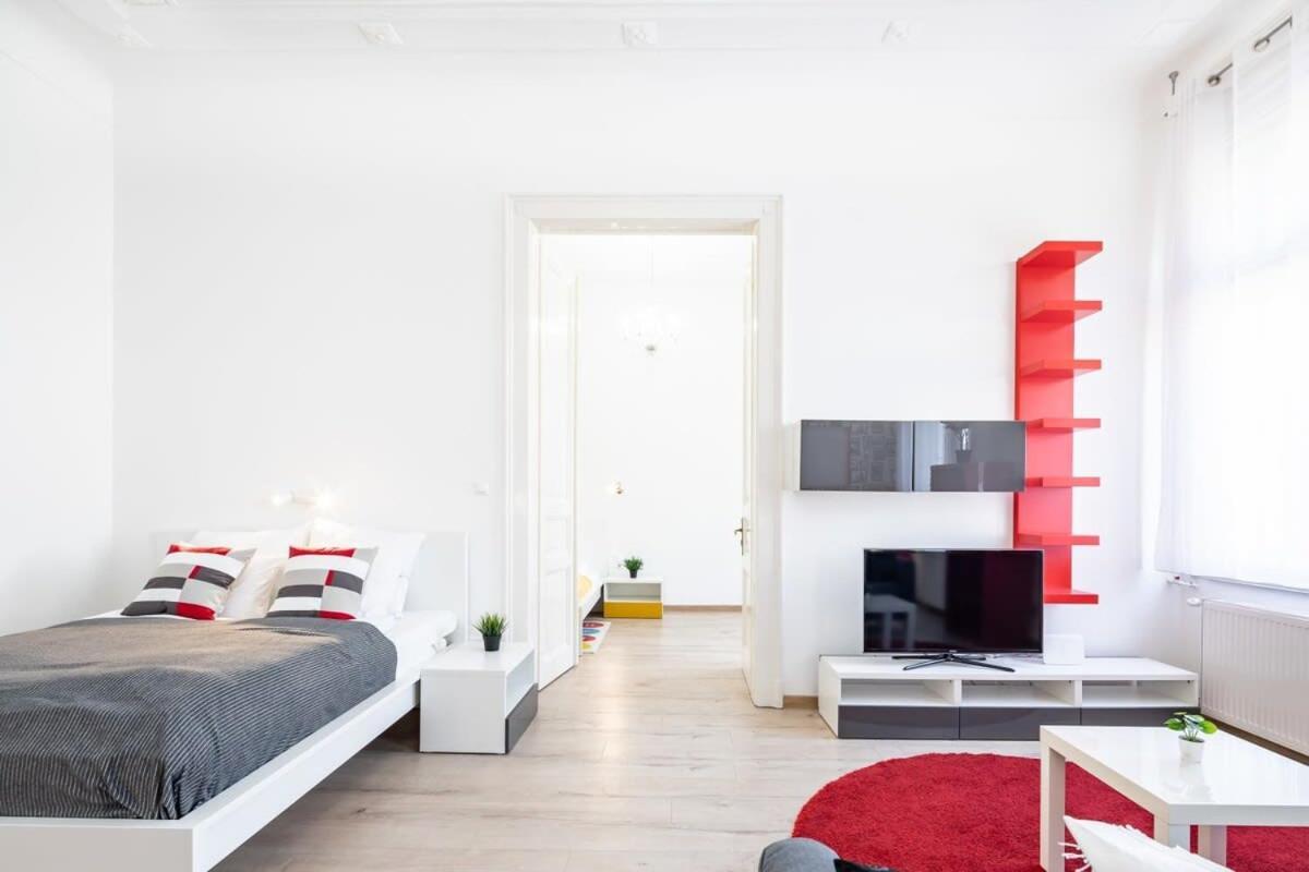 Bright & Large Apartment At Top Location Budapest Luaran gambar